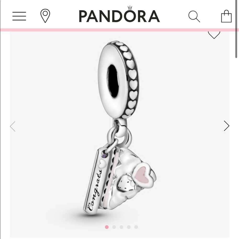 Celebration Cake Dangle Charm
